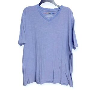 Alexander Julian Colours Men's Lavender Blue ‎ V-Neck Tee XXL